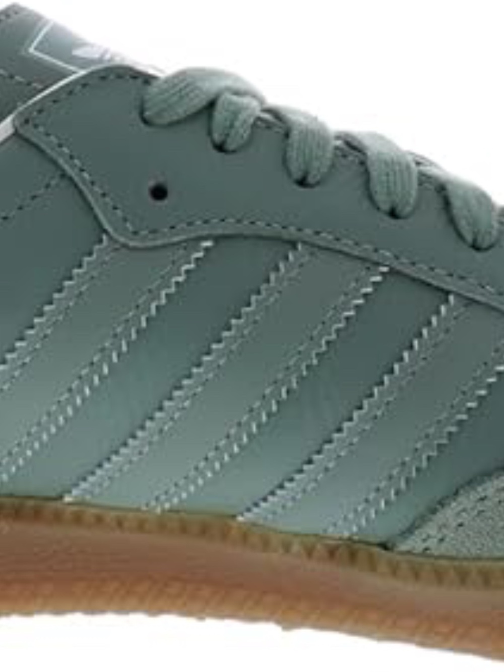 adidas Originals Samba OG - Silver Green / Chalk White / Gum - Picture 2 of 7